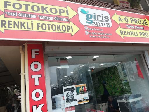 Adana Seyhan Giriş Kırtasiye Dijital Baskı ve Fotokopi Merkezi